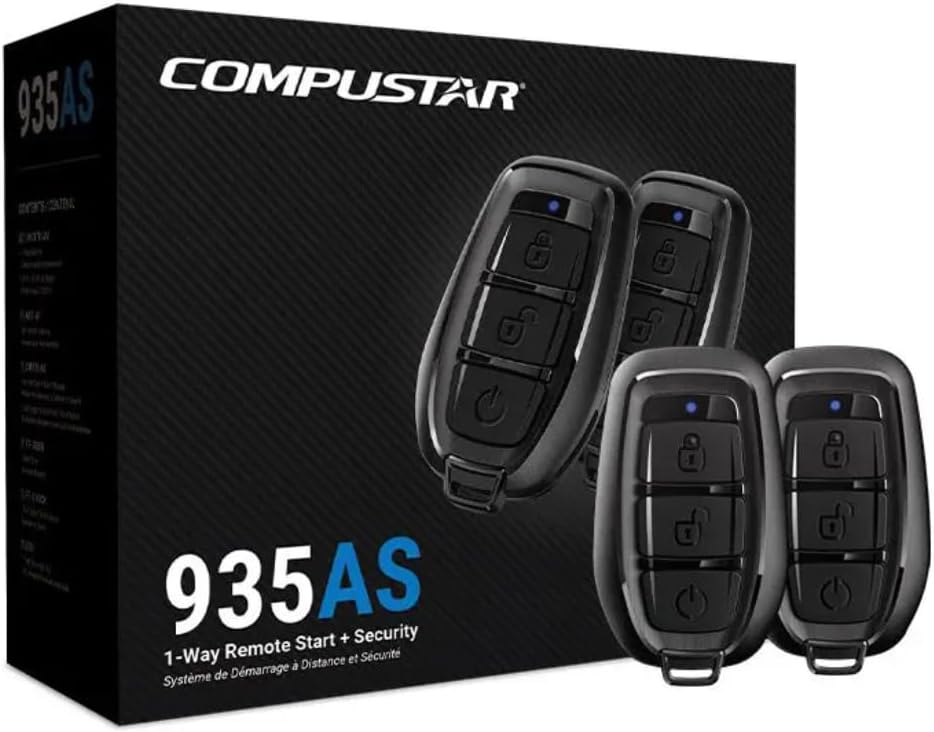 Compustar CS935-AS 1-Way AP Alarm & Starter kit G17.