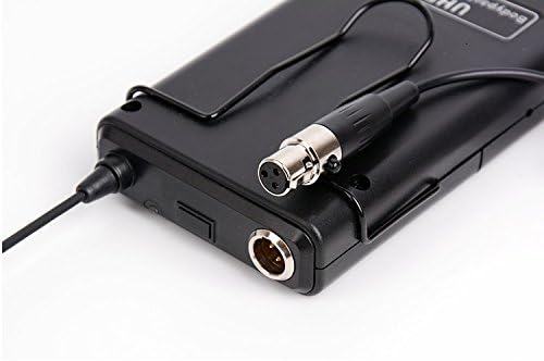 4200S 4 Channel UHF Wireless Microphone System Quad UHF Cordless Mic Set 4 Headset Mics Selectable Frequency