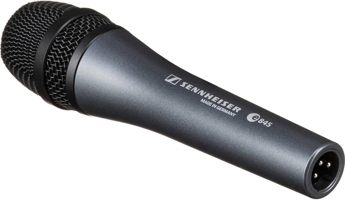 Sennheiser Pro Audio e845 Extended High Frequency Response Supercardioid Microphone