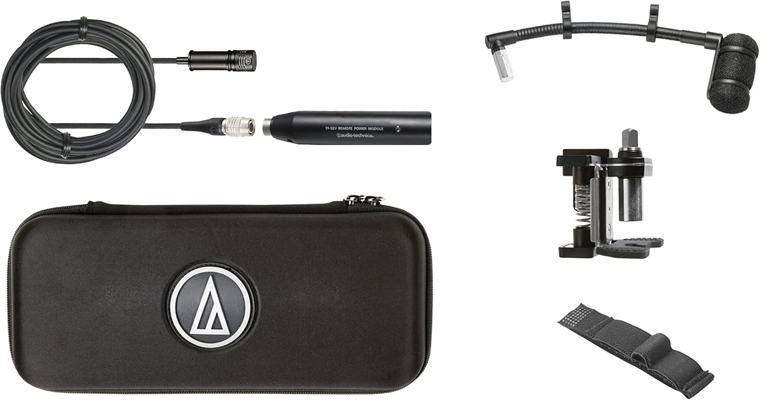 Audio-Technica Cardioid Condenser Microphone Cardioid Condenser Instrument Microphone (ATM350D)