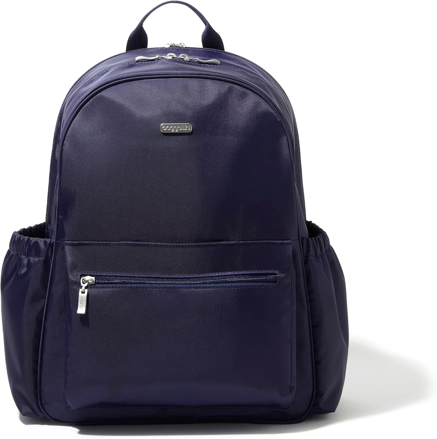 Baggallini Essential Laptop Backpack - 16x12 Inch Travel Backpack with 16