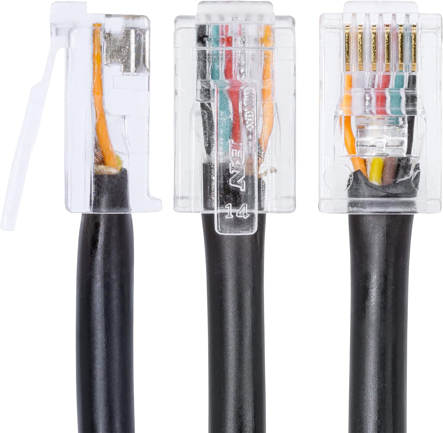 Arrowmax 10 Pack CABLE-AMM300-K30-6PIN Cable 6 Pin for Kenwood KMC-30 Mobile Microphone TK-780 TK-860 TK-868 TK-880