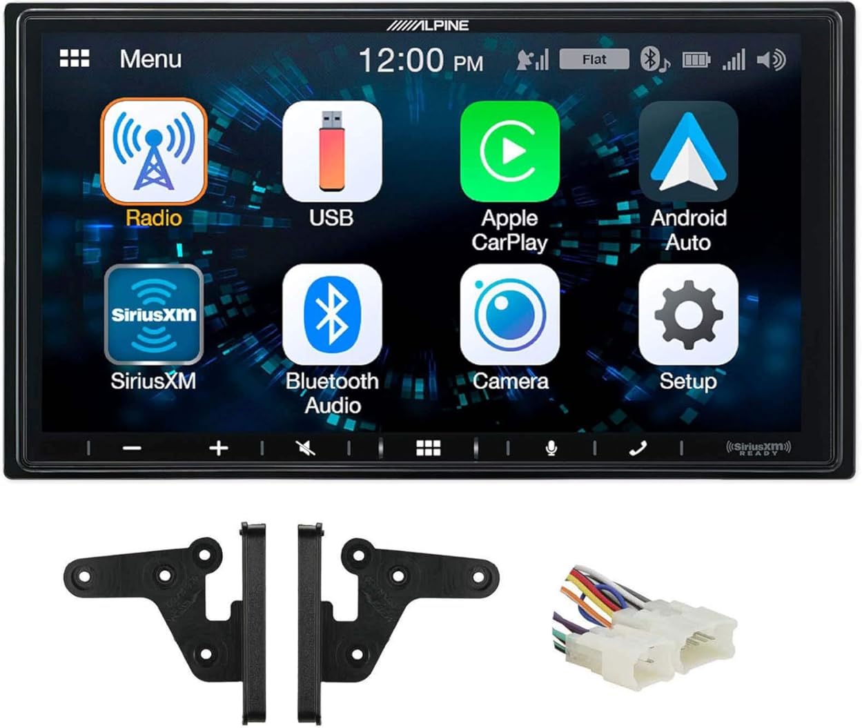 Alpine 7 Receiver Bluetooth w/Carplay/Android for 00-03 Toyota MR2 Spyder