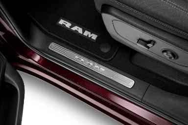 Mopar 82215703 Door Sill Guards Ram 1500 Crew Cab Light Frost