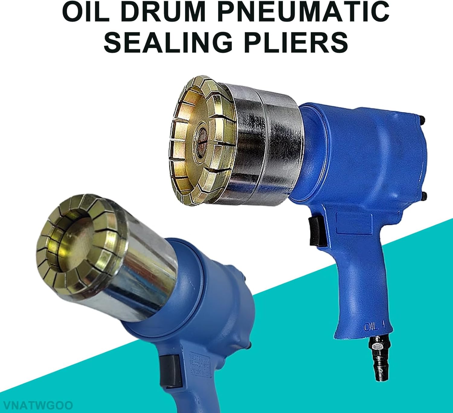 Pneumatic Iron Drum Sealing Machine,for Petroleum, Grain, Oil, 35/70mm Iron Drum Cover Crimper,30-75MM