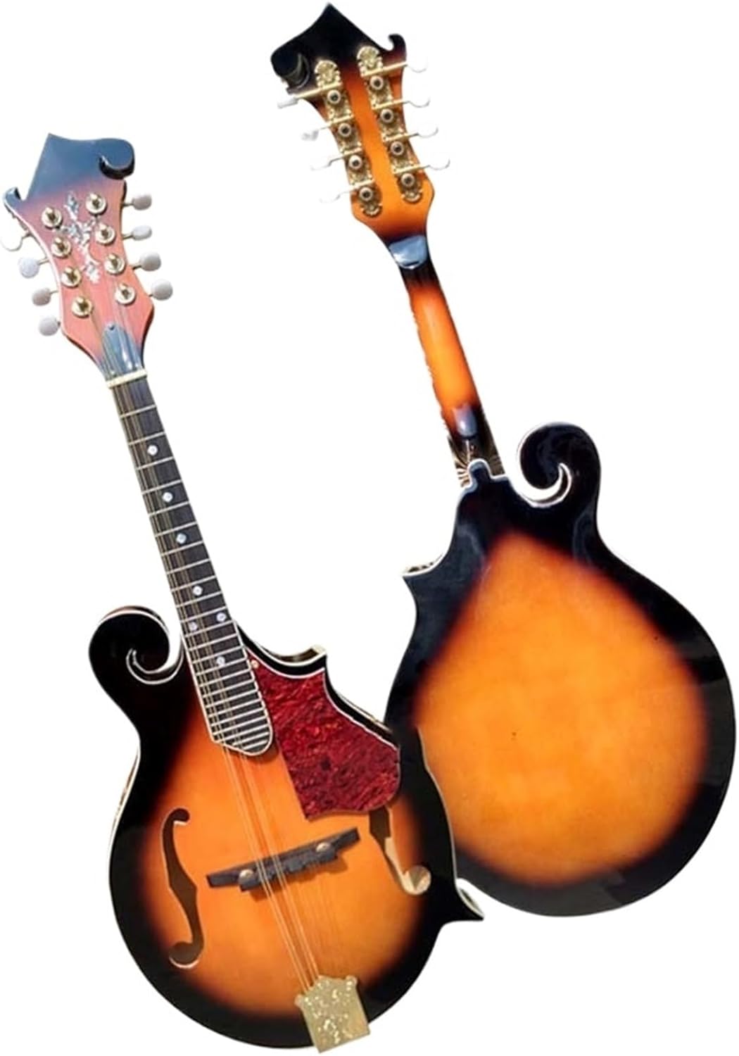 Mandolin F Shaped Single Pattern String Instrument Beginner Mandolin String Instrument