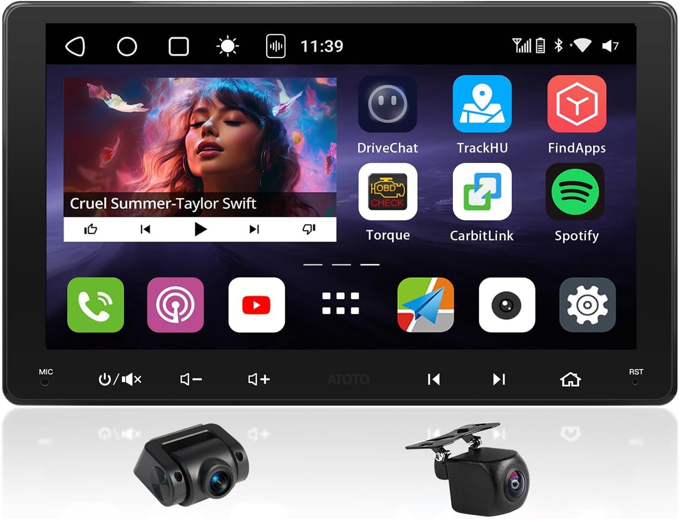 Double Din Car Stereo 9