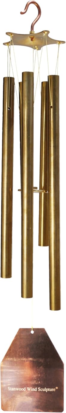 Stanwood Wind Sculpture - Brass and Copper Wind Chime