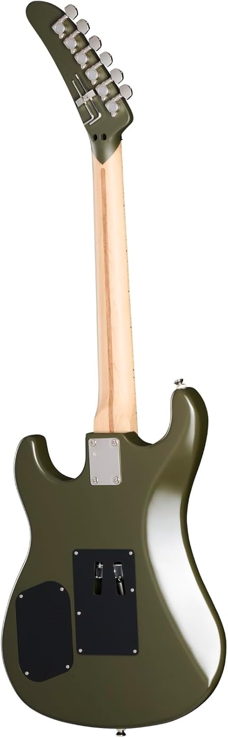 Kramer 84 HH Maple Neck Floyd Rose, Atlas Green with Bag