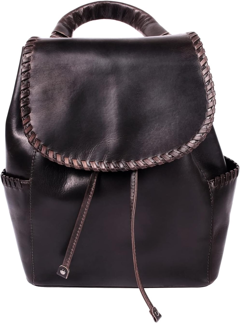 Lady Conceal Tactical Concealed Carry Backpack Leather for Gun Allie by Medium-Frame Handgun (Gray)