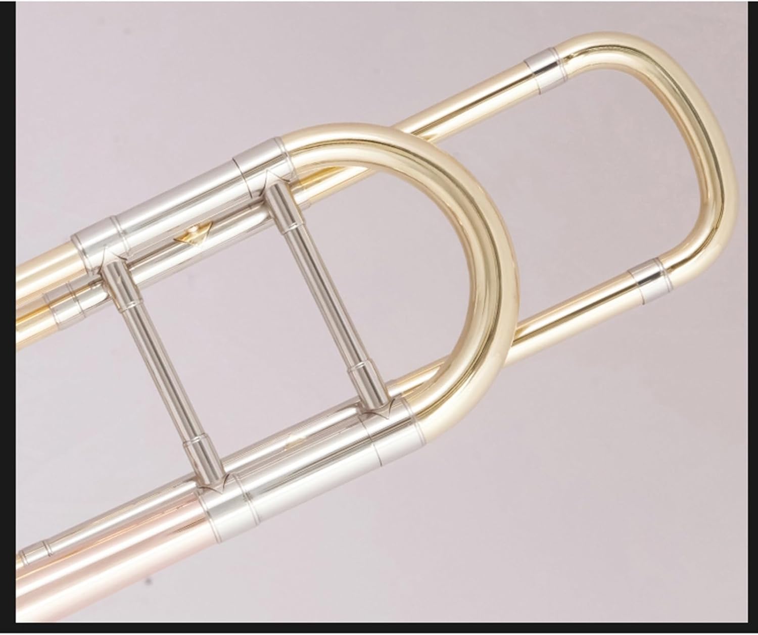Professionals euphonium Alto Trombone B Flat White Copper Pull Tube Phosphor Copper Beginner Performance(Phosphor copper)