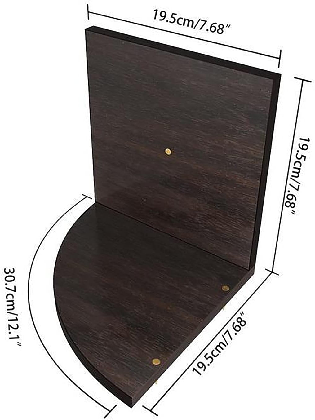 Stackable Zigzag Corner Bookshelf Display Unit for Books Plants Magazine Ornaments,5 Tier Wood Wall Mount Storage Shelf,Floating Corner Shelf Wall Shelf-White 3 Tier