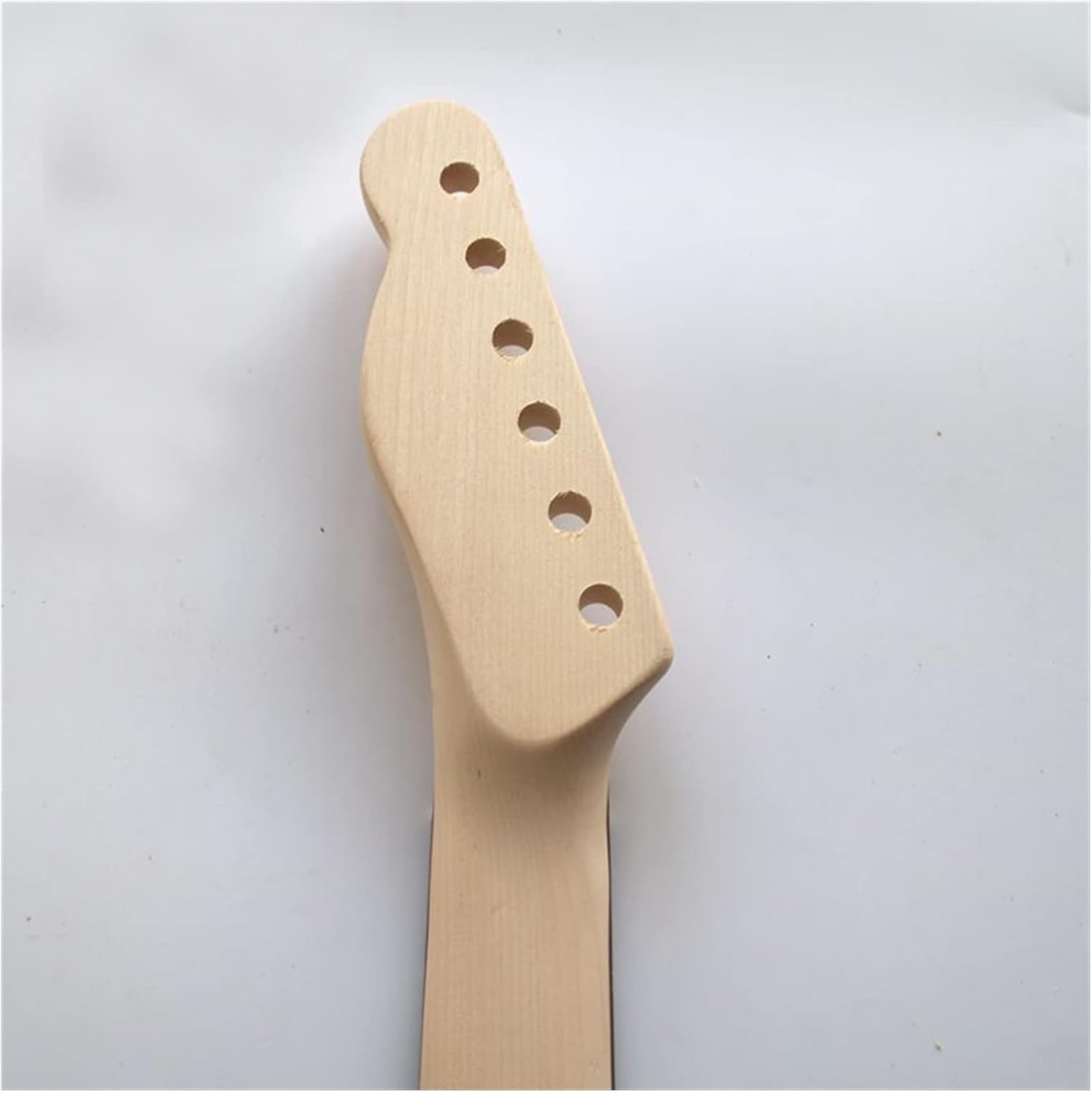 Unfinished Guitar Kit Maple Tiger Grain Maple Electric Guitar Basswood Body and Rosewood Fingerboard DIY Combination Handmade ​Guitar Body