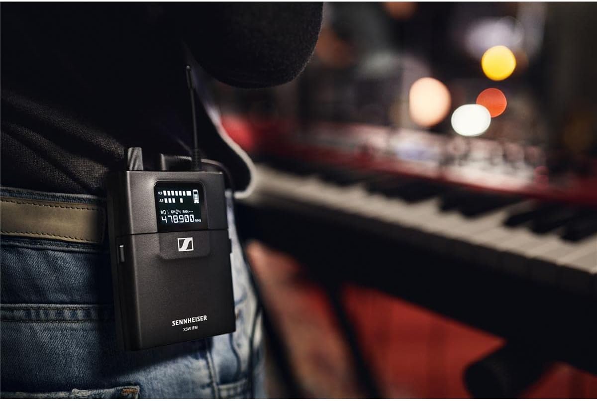 Sennheiser Pro Audio XSW IEM EK (A) - Replacement beltpack for XSW IEM System, Black (509156)