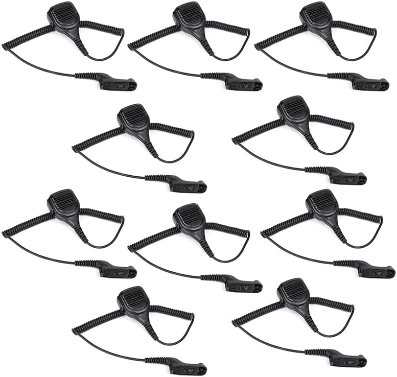 Arrowmax 10PS-APM250-M9 IP56 Waterproof Shoulder Speaker MIC Compatible with Motorola Radios APX6000 APX7000 APX8000 XPR6350 XPR6550 XPR7550 XPR7350e XPR7550e XPR7580e APX 6000 7000 8000