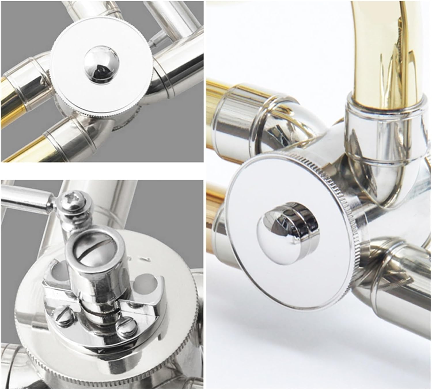 Adult Trombone Instrument Beginner Tenor Trombone Tuning Bb/F Playing Instrument