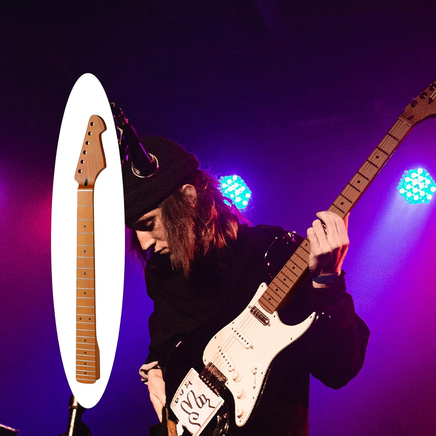 22fret Yellowish Matte 9.5