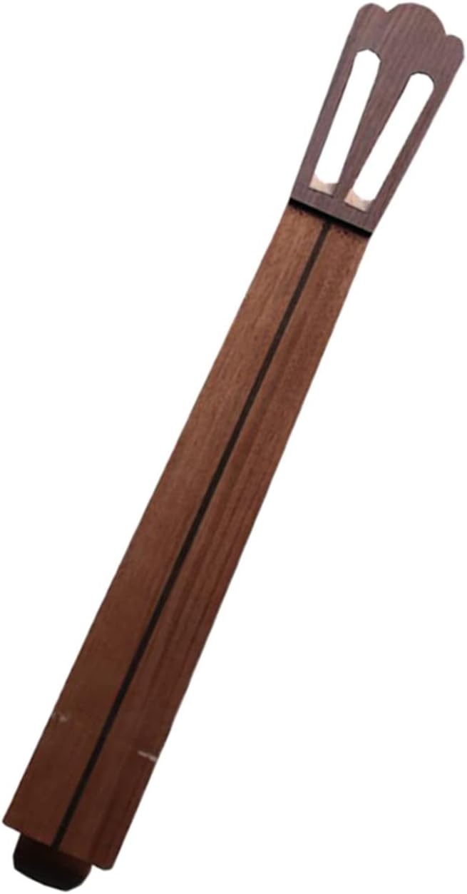 FLFL DIY Guitar Neck Replacement Mahogany Neck Fingerboard for Classical Guitars Unfinished Guitar Neck