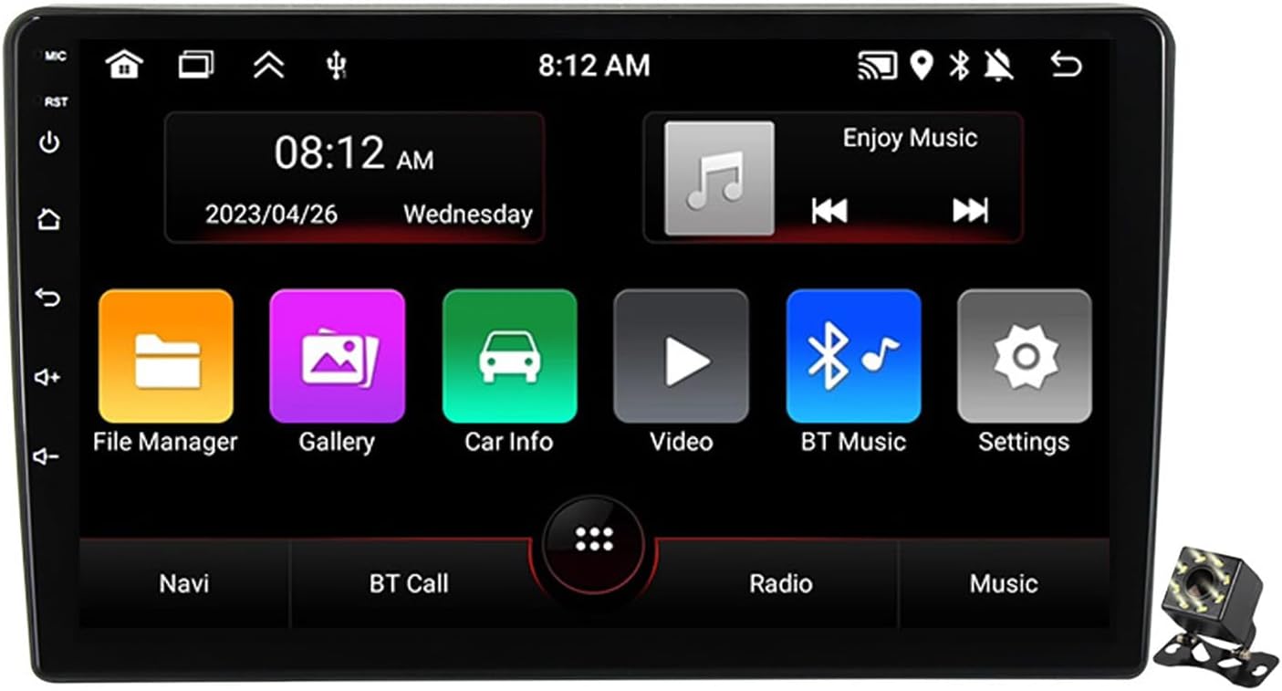 Android 12 for Hyundai Azera 2006-2010 Car Radio Navigation GPS Multimedia Player 9