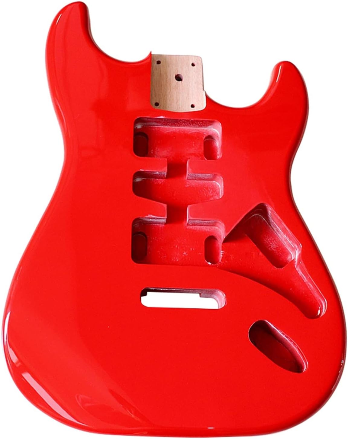 Poplar Wood Electric Guitar Body Guitar Accessories Good Guitar Barrel 5.7cm Pocket Width DIY Guitar Kit