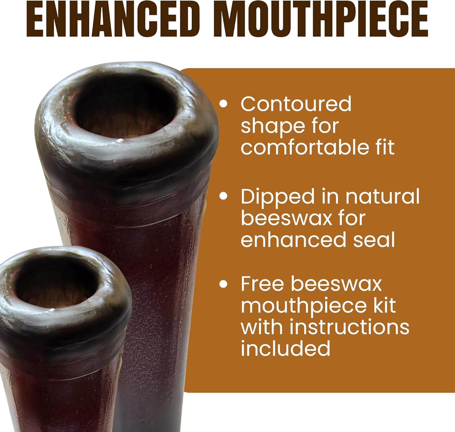 Solid Wood Didgeridoo, 52