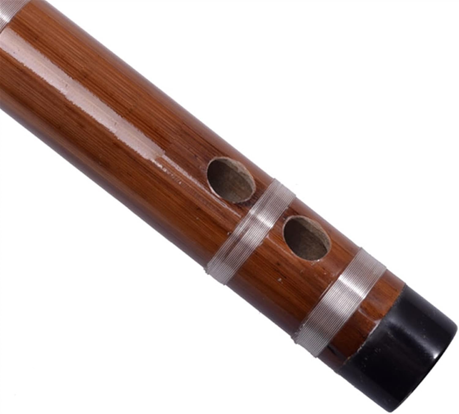 Chinese Bamboo Flute Chinese Tradition Bamboo Flute Two-Section Dizi Transverse Wind Music Instrument Chromatically Toned C Key