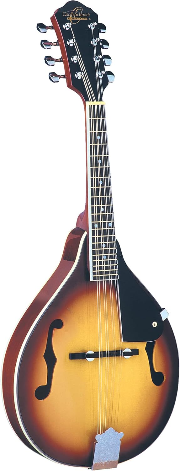 Oscar Schmidt, 8-String Mandolin, Right, Tobacco Sunburst (OM10-A-U)