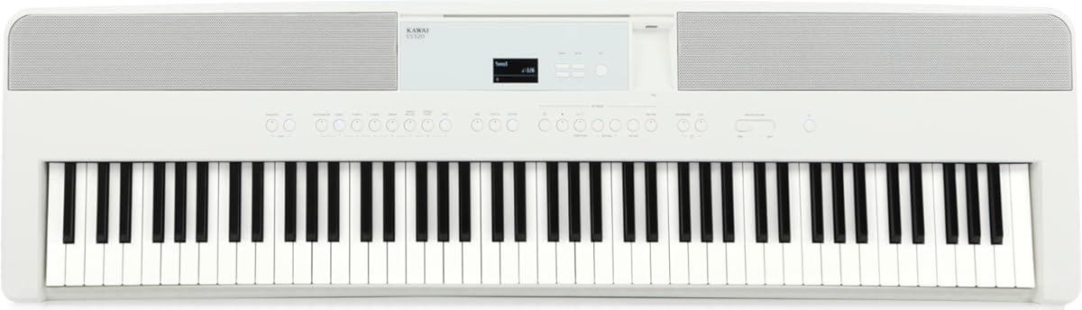 Kawai ES520 88-key Digital Piano with Speakers - White