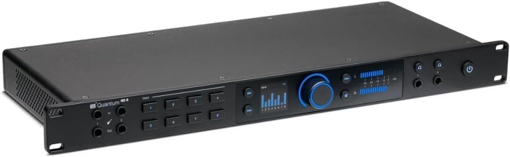 PreSonus Quantum HD 8 USB-C Audio Interface Bundle with 1/4