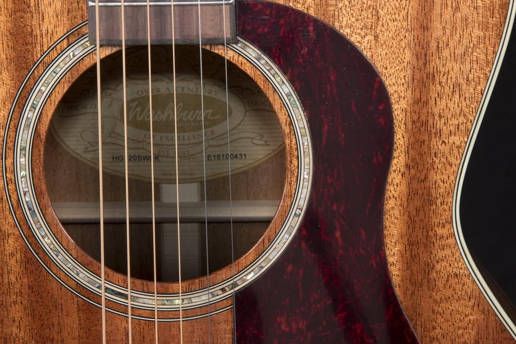 Other Heritage 6 String Acoustic-Electric Guitar, Right, Natural Gloss (HG120SWEK-D)