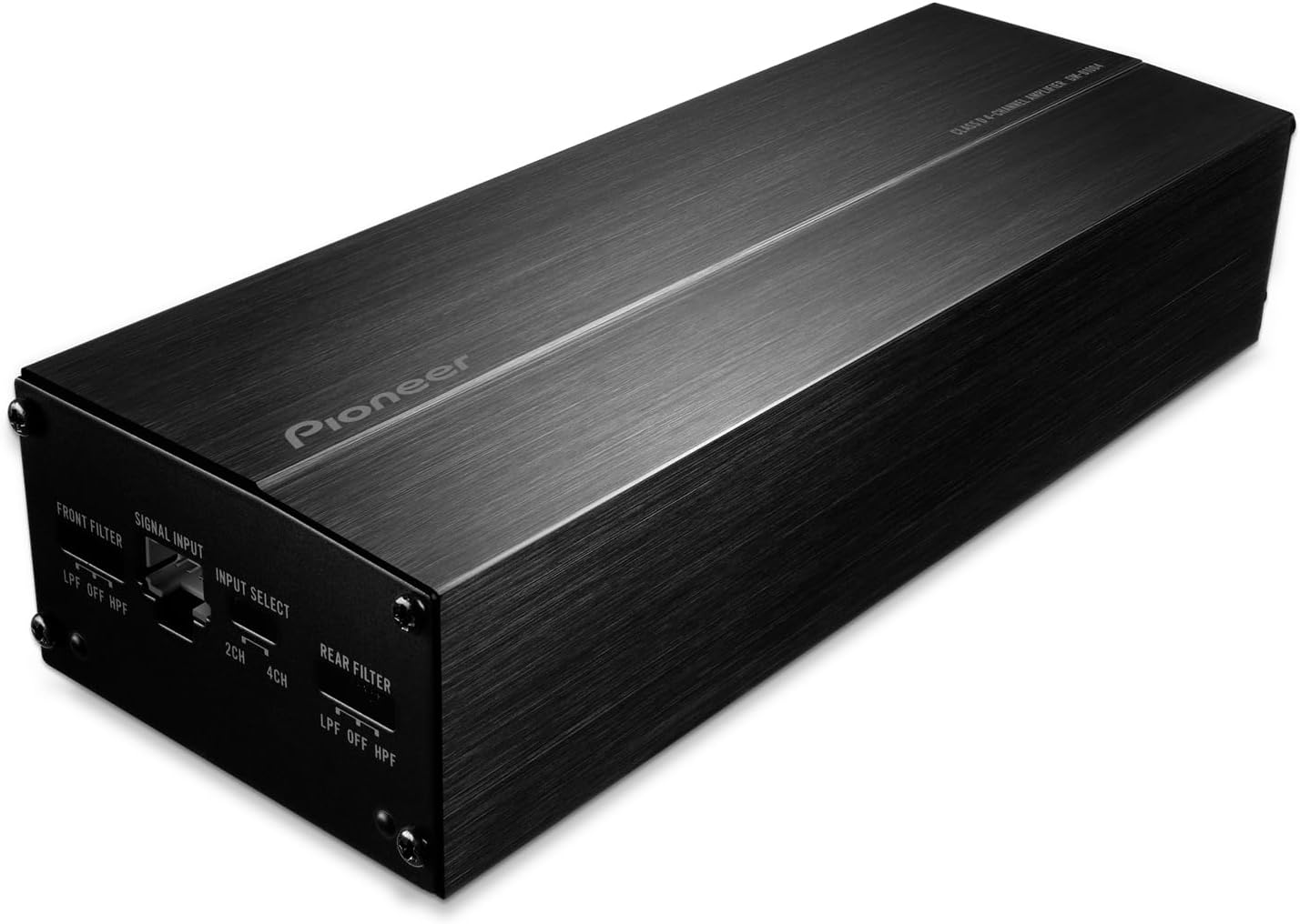 Pioneer GM-D1004 4-Channel Class FD Bridgeable Car Amplifier – 400W Max Power, 45W RMS