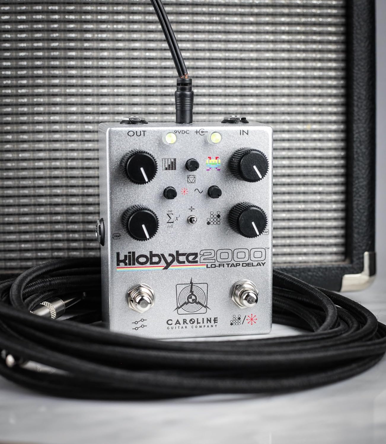 Kilobyte 2000 Lo-Fi Delay Guitar Pedal