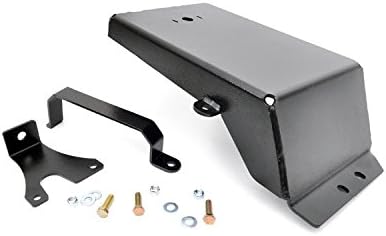 Rough Country Evap Canister Skid Plate for 2007-2018 Jeep Wrangler JK - 777,Black