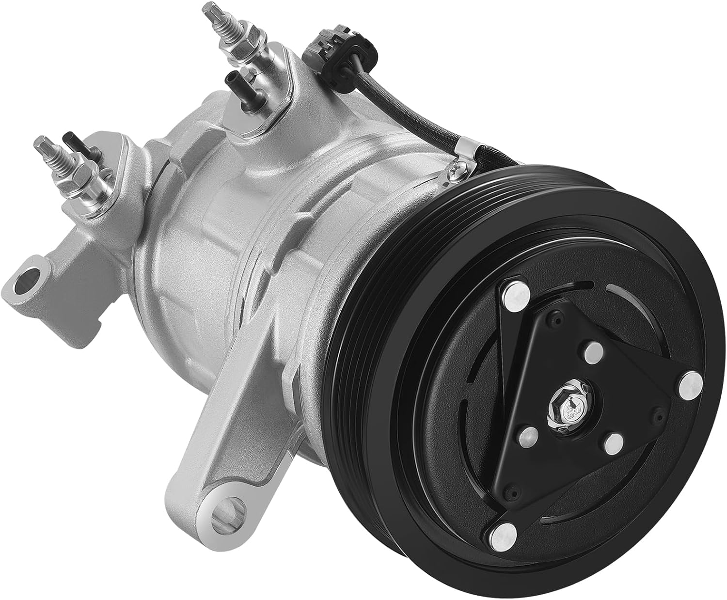 Air Conditioning A/C Compressor with Clutch 68184 Compatible with Dodge Nitro 2007-2008 V6 3.7L, Compatible with Jeep Liberty 2006-2008 V6 3.7L