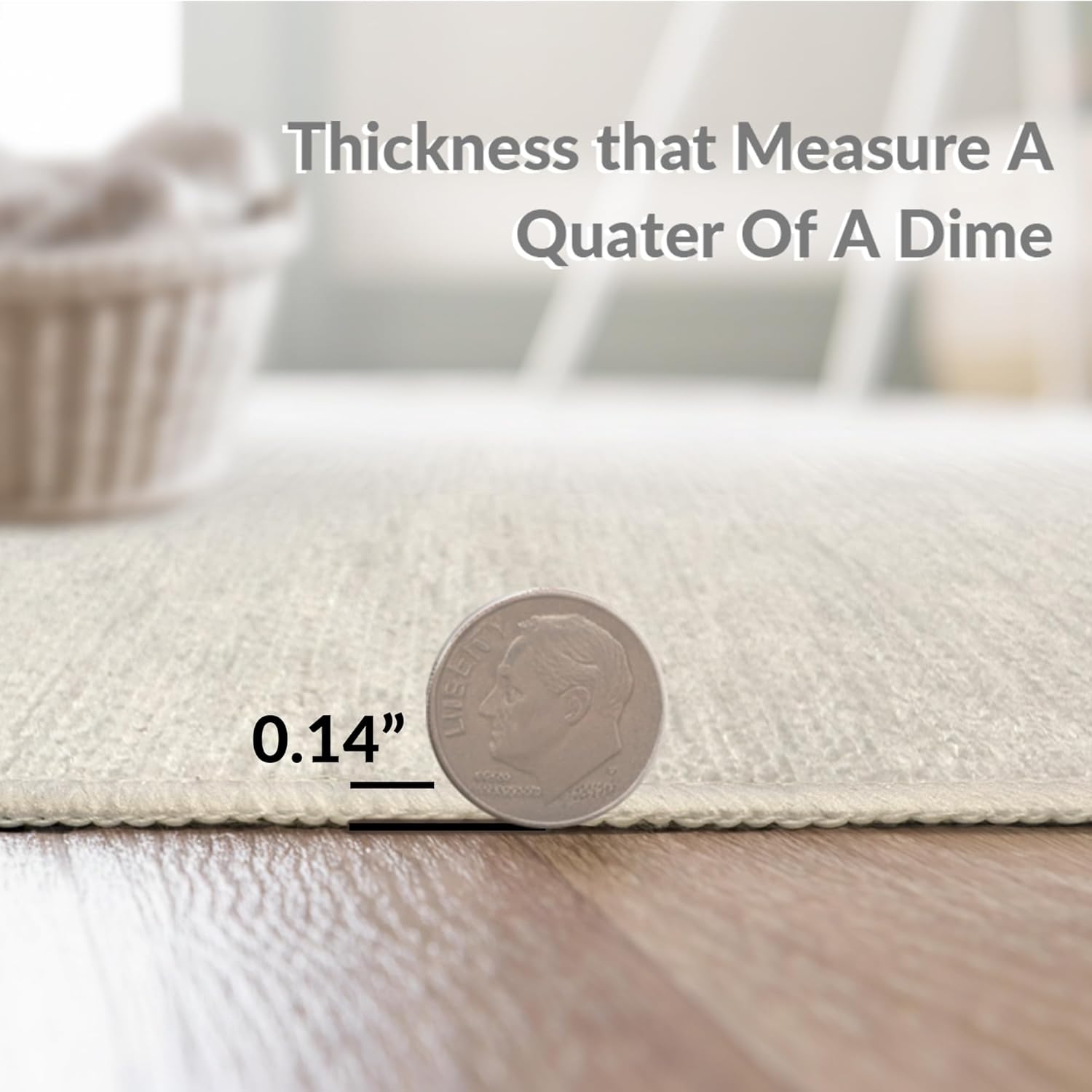 Flatwoven High Traffic Area Rug 8x10, Rock and Roll Music Themed Guitar Bass, Non Slip, Stain Resistant, Washable Area Rugs for Living Room, Bedroom (Black, 8x10)