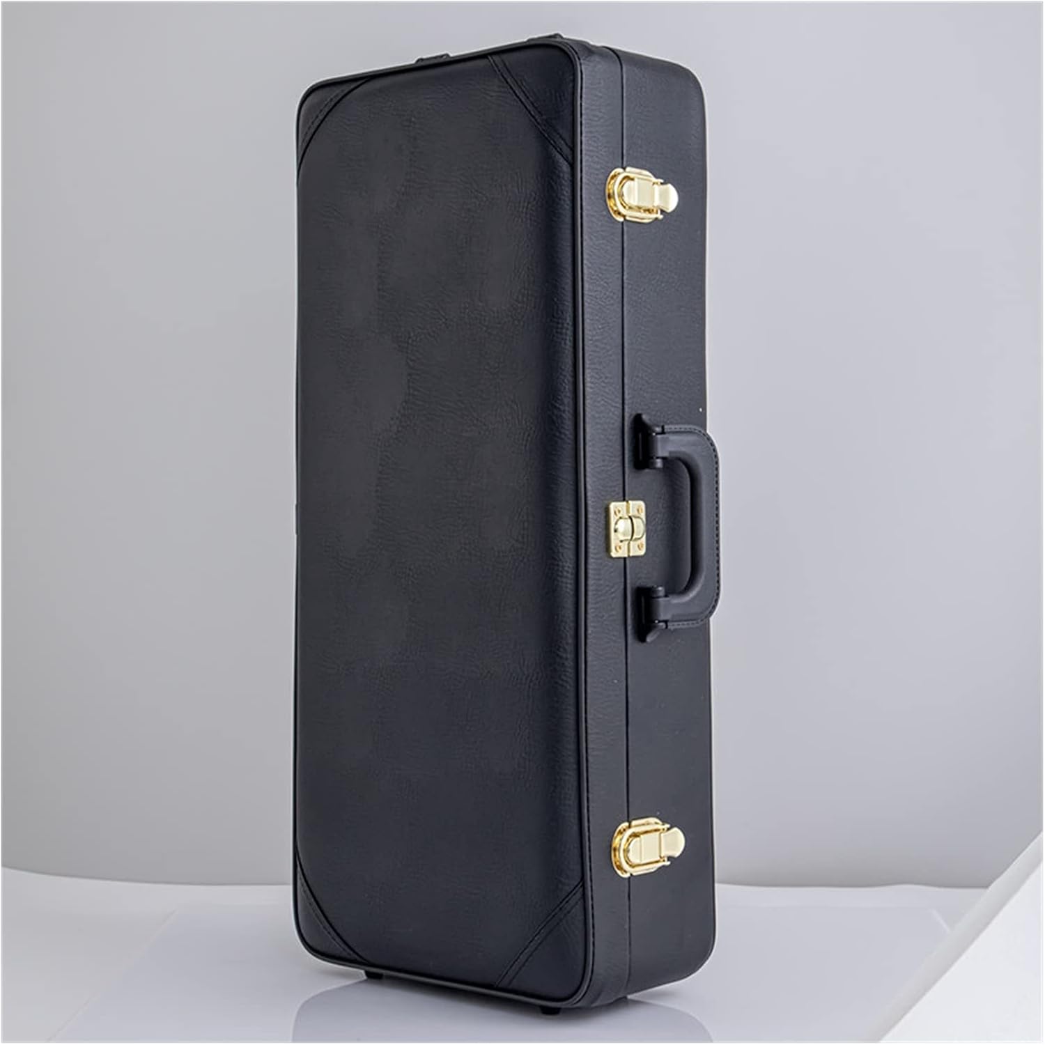 Alto Saxophone Nickel Plated Gold Key Professional Sax Mouthpiece with Case and Accessories Student Saxophone