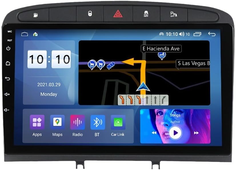 Generic Car Stereo Radio for Peugeot 408 2G RAM+32G ROM…