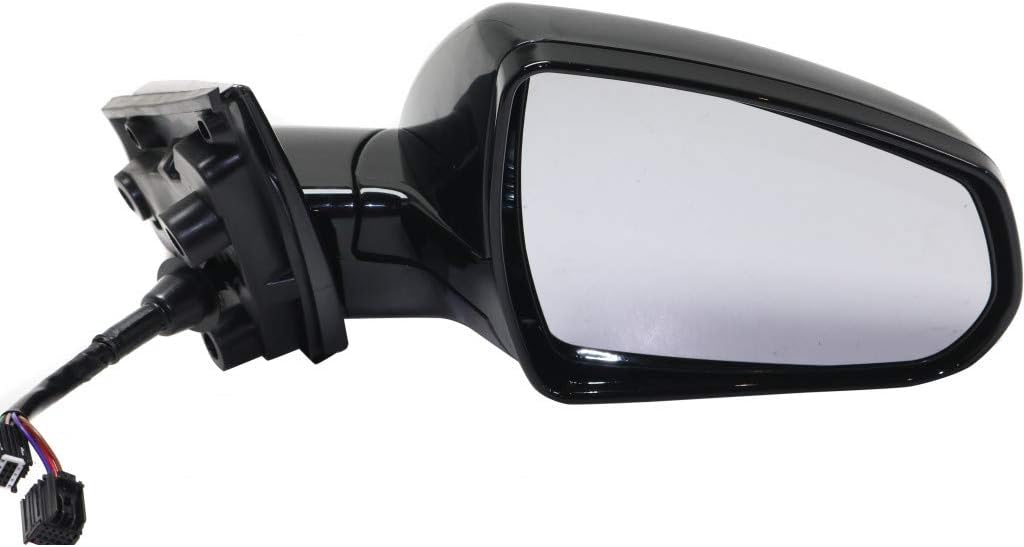 For Cadillac SRX 2010 2011 2012 Door Mirror Passenger Side | Power Folding | Heated | w/Memory | Paintable | Replacement For 23251490 | GM1321446