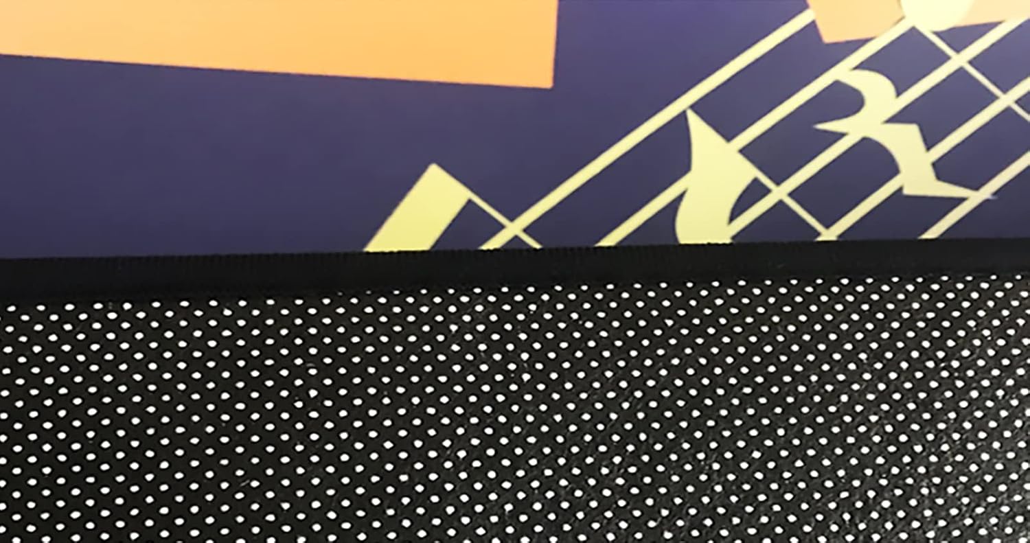 Rectangle Sound Absorbing Rug for Studio Room & Classroom, Home Piano Carpet Drum Floor Mat with Non-Slip Backing, Machine Washable ，Thickness About 7MM/0.28