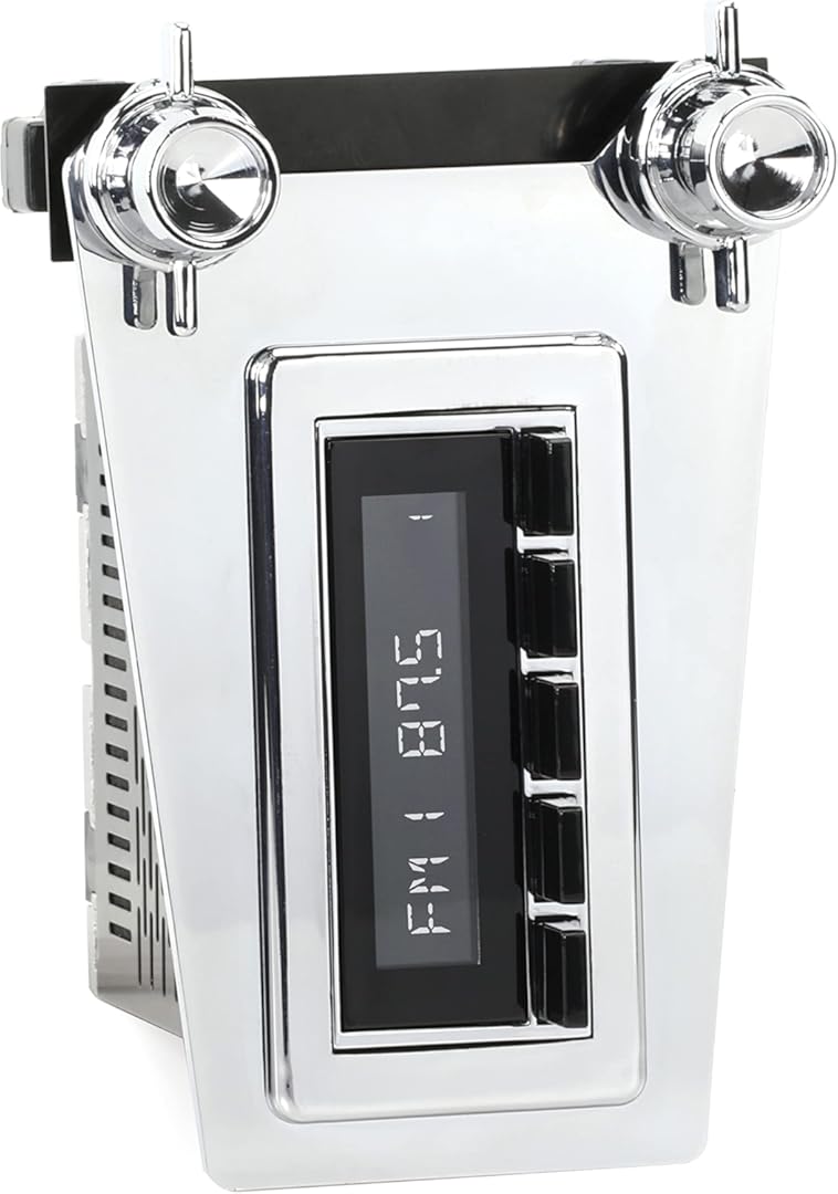RetroRadio Compatible with 1963-67 Chevrolet Corvette Features Include Bluetooth, USB, AM/FM HCB-M2-110-112-291-04-71C