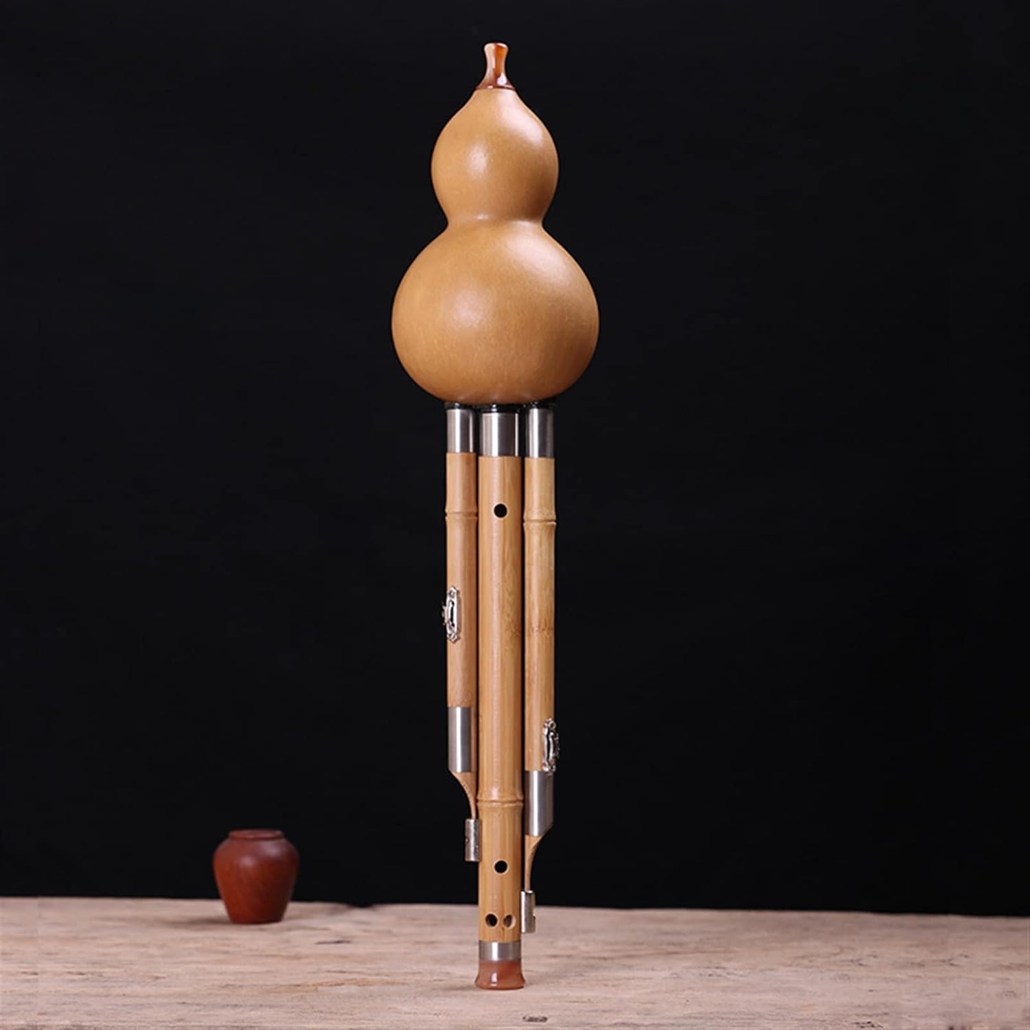 FLFL Hulusi Hulusi Musical Instrument C, B, G/F/D, Students, Beginners, Adults, Self-Study (Color : D Key)