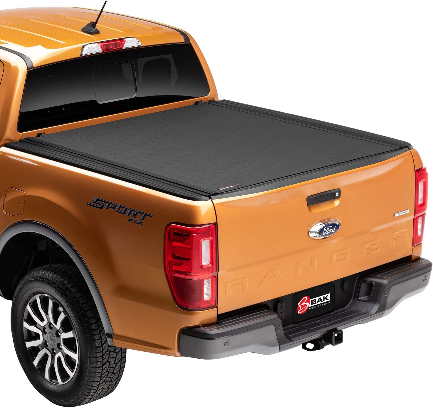 BAK Revolver X4 Hard Rolling Truck Bed Tonneau Cover | 79333 | Fits 2019 - 2023 Ford Ranger 6' 1