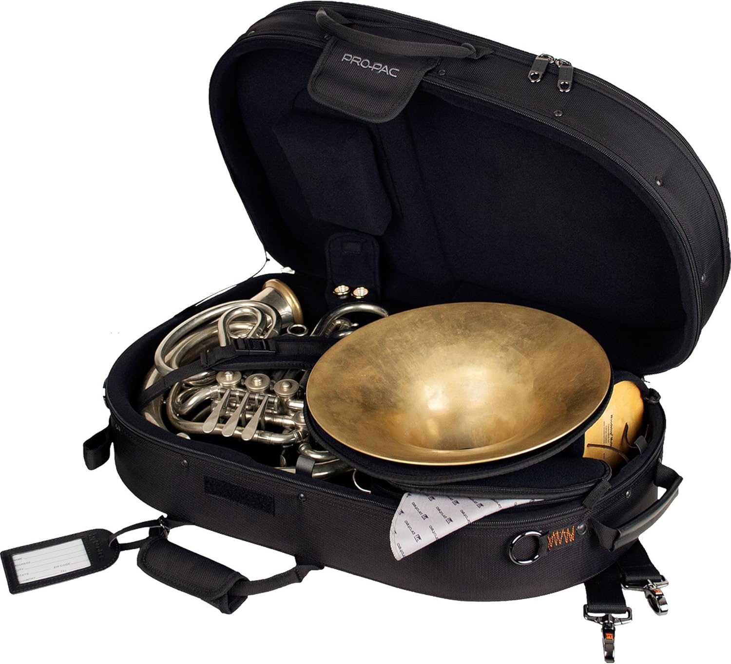 Protec French Horn Screw Bell IPAC Case - Deluxe, Model PB316SBDLX