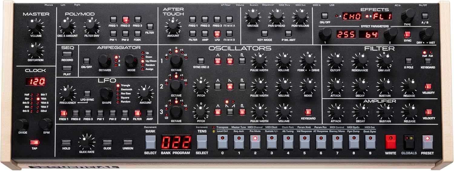 Sequential Trigon 6 Desktop - Syntezator analogowy polifoniczny