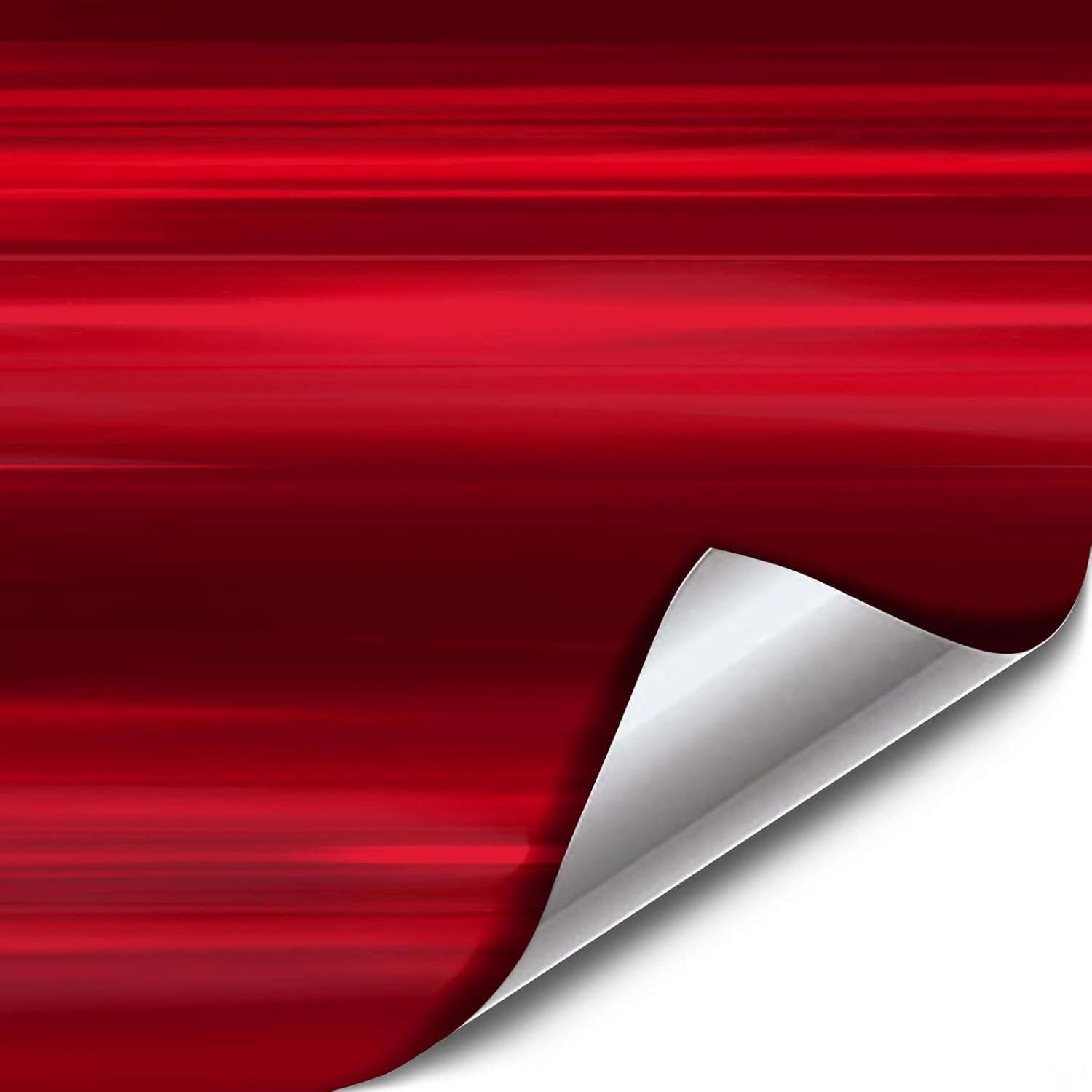 VViViD Red Mirror Chrome Cast Vinyl Wrap (100ft x 5ft)