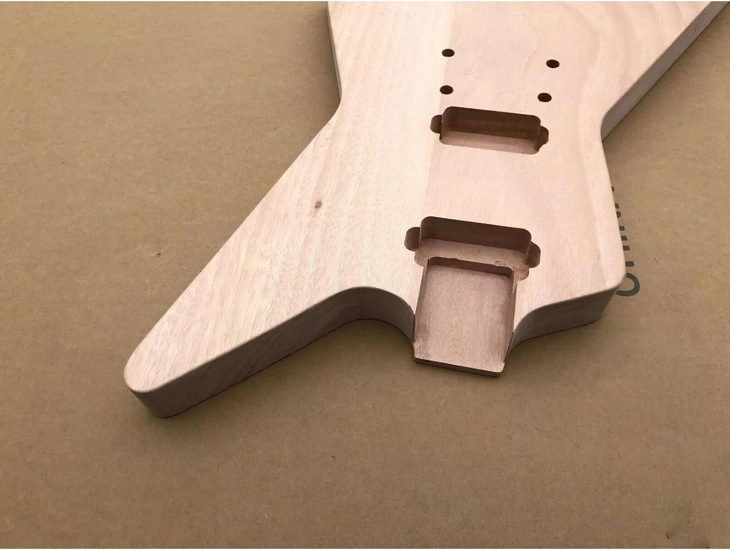 Guitar Body Guitar Replacement Parts 1Set Guitar Kit Guitar Neck 22fret Guitar Body Dot Inlay Set In Heel