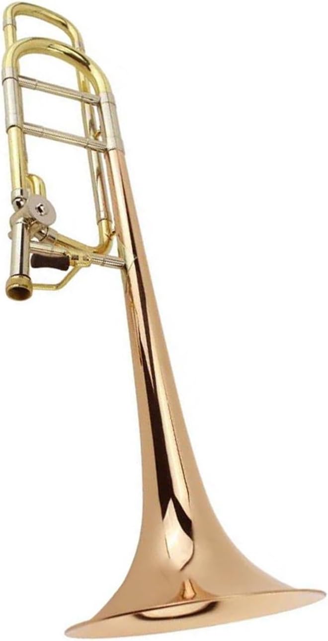 Adult Trombone Instrument Beginner's Trombone B/F Tenor Brass Playing Practice Instrument