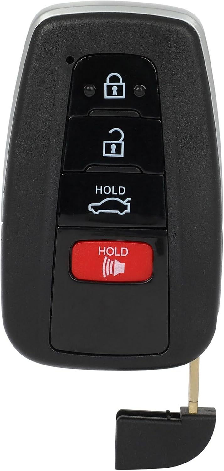 ECCPP HYQ14FBC Keyless Entry Remote Car Key Fob Replacement for 2019-2021 for Toyota Avalon 2.5L 2019-2021 for Toyota Avalon 3.5L 4 Buttons Pack of 2