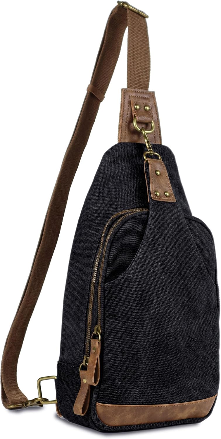 Glacier Canvas Concealed Carry Sling Bag Crossbody Backpack Purse for Men Women | Concealed Carry