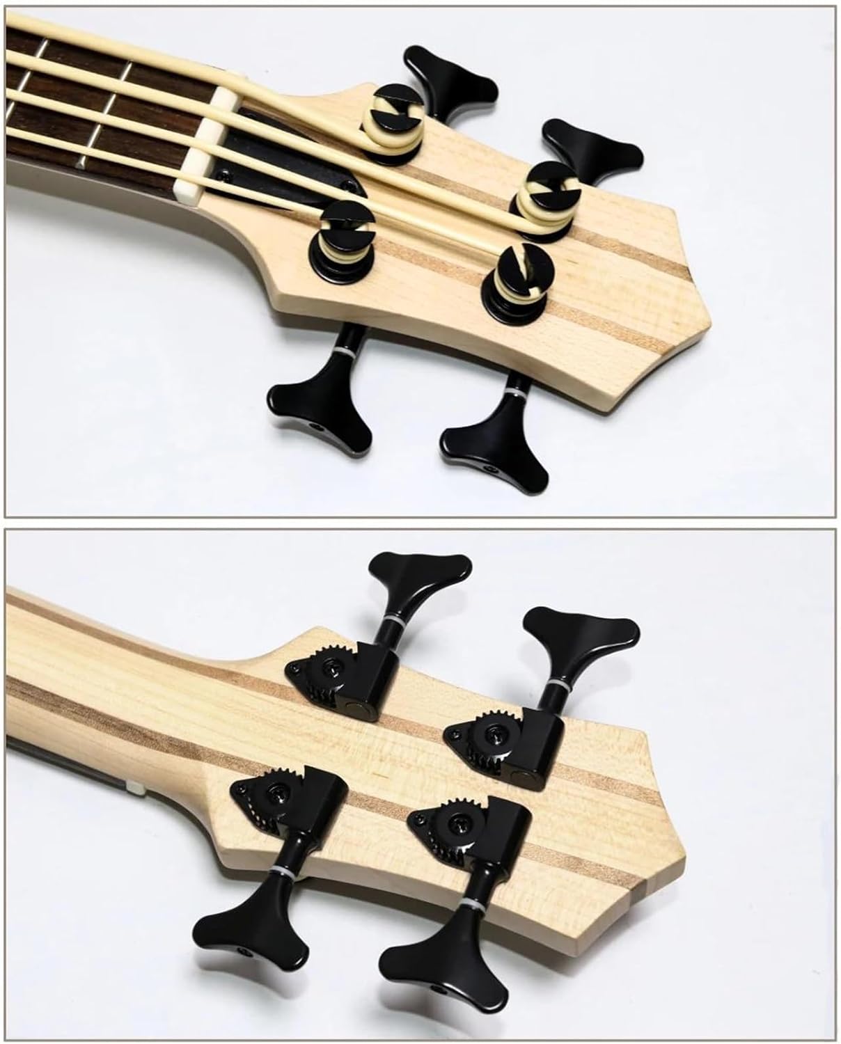 Adult Ukulele Electric Ukulele Bass Guitar 30 Inch 4 String Mini Bass Electric Guitar Pickups Maple Ash